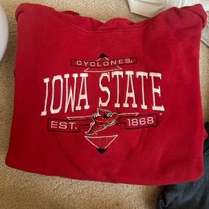XXL red Iowa state hoodie sweater